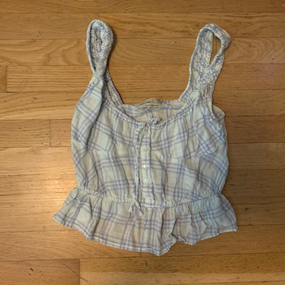 Plaid Tank Top